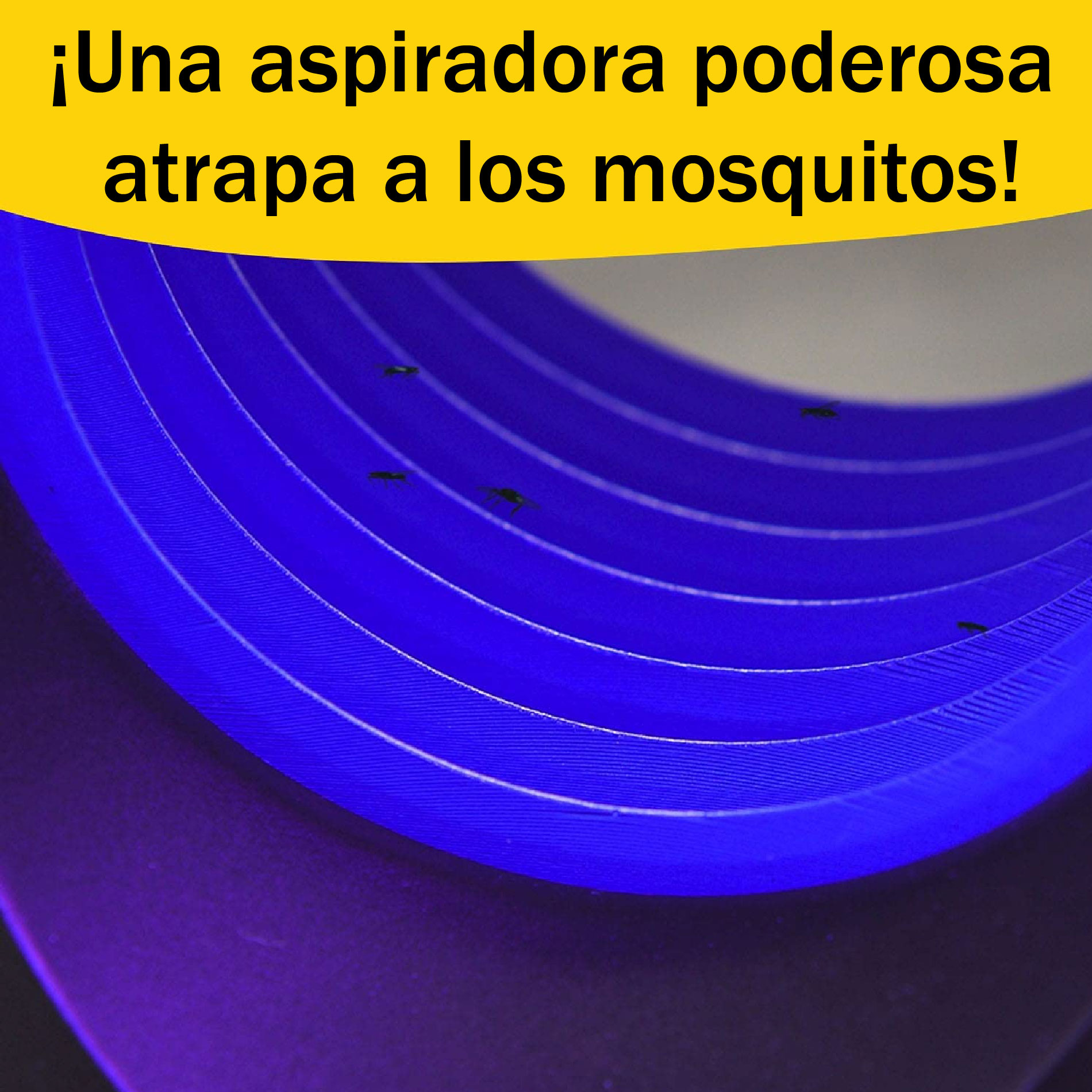 Miniatura 4 de Lampara Mata Zancudos Mosquitos Luz UV
